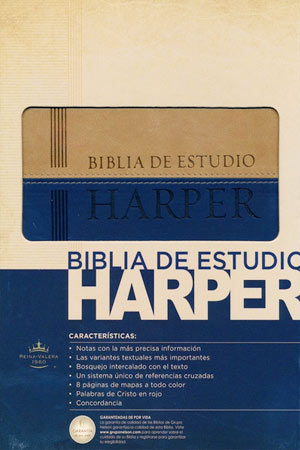 portada del libro Biblia de Estudio Harper 