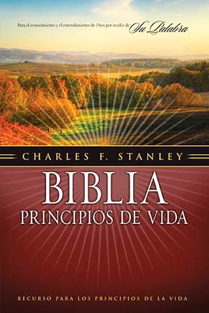 portada del libro Biblia Principios de Vida Charles F. Stanley