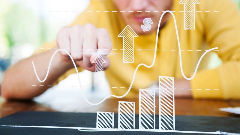 Cuadro de estadísticas de ganancias de  inversiones 