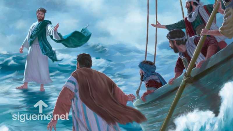 Aún cuando vieron que Jesús se aproximaba sobre las aguas, estaban aterrorizados. Pensaron: ¡es un fantasma!