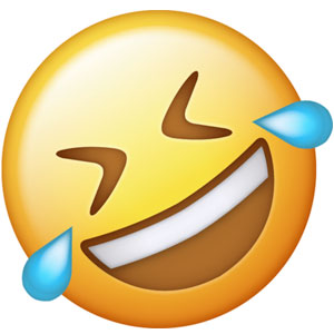 Emojis riendo a carcajadas