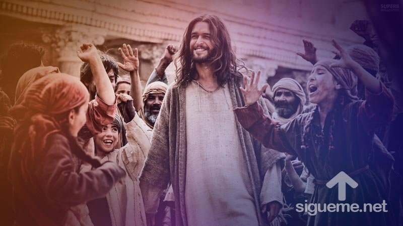 Hosanna al hijo de Dios Jesús entra a Jerusalén