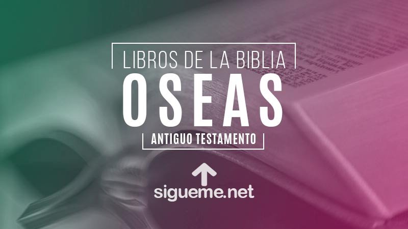 OSEAS  Libro de la Biblia  Comentario Biblico