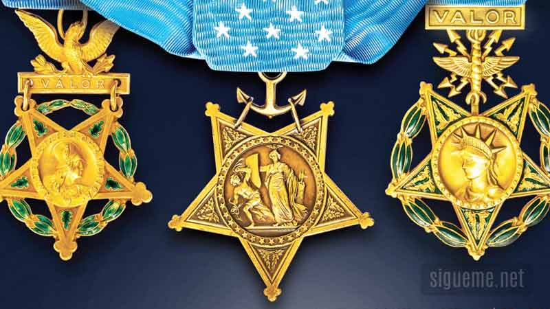 Medallas de Honor, valor, heroismo