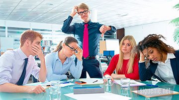 Errores y fracaso en equipo de trabajo