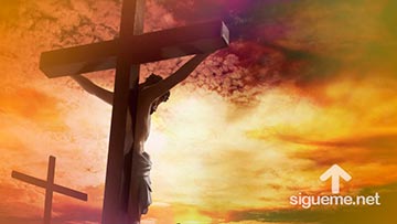 Jesús nos redimio del pecado con su muerte en la cruz