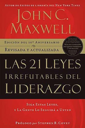 portada del libro Las 21 Leyes Irrefutables del Liderazgo