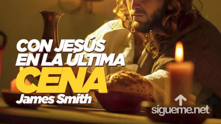 Con Jesús en la Ultima Cena al compartir el pan y el vino, símbolos de su cuerpo y sangre