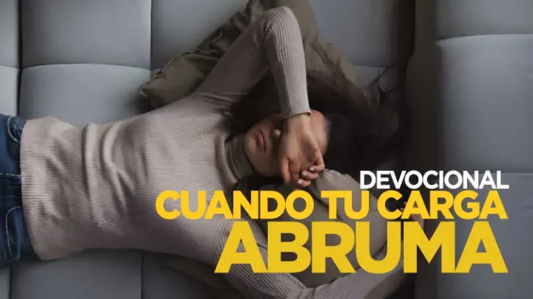 Qué Hacer Cuando tu Carga te Abruma