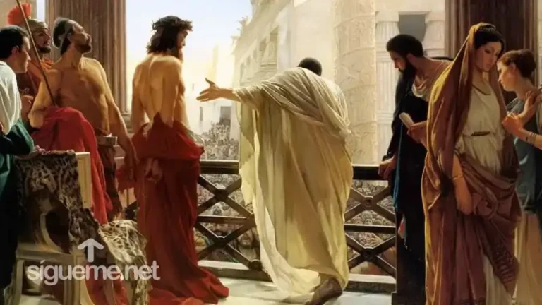 Poncio Pilato y Jesucristo