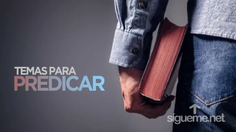 Temas para Predicar enfocados en la edificación de la iglesia y la expansión del Evangelio. Desde la creación hasta los últimos tiempos.